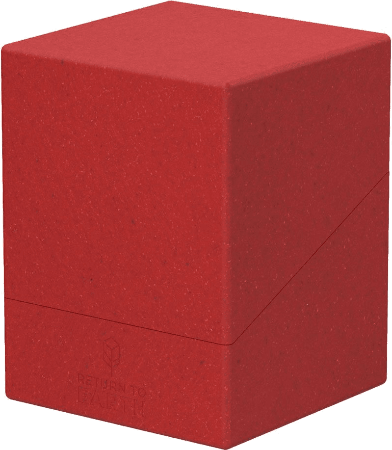 Ultimate Guard Return to Earth Boulder Deck Case 100+ Red (100 cards)