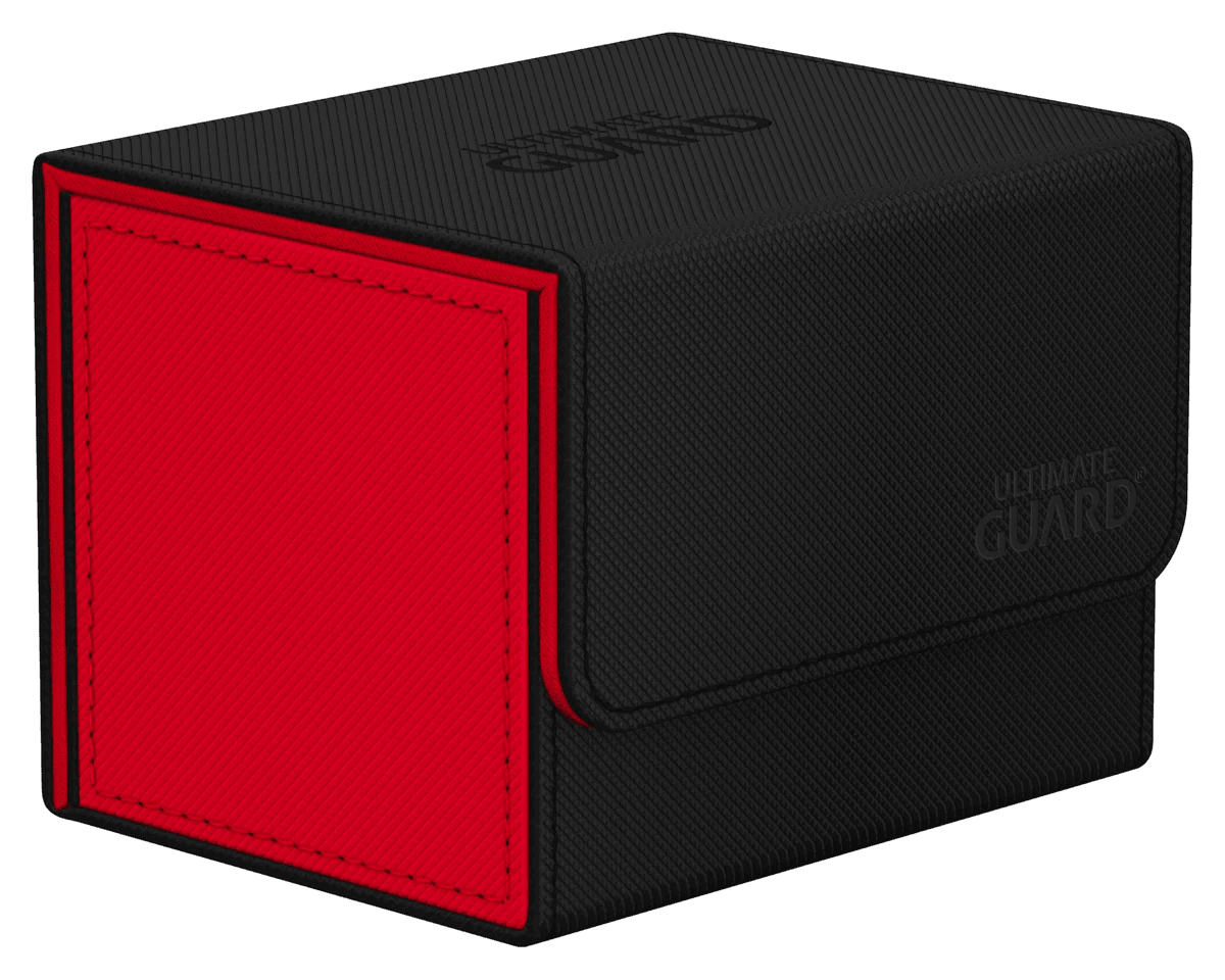 Ultimate Guard Sidewinder 100+ XenoSkin SYNERGY — Black/Red (100 cards)