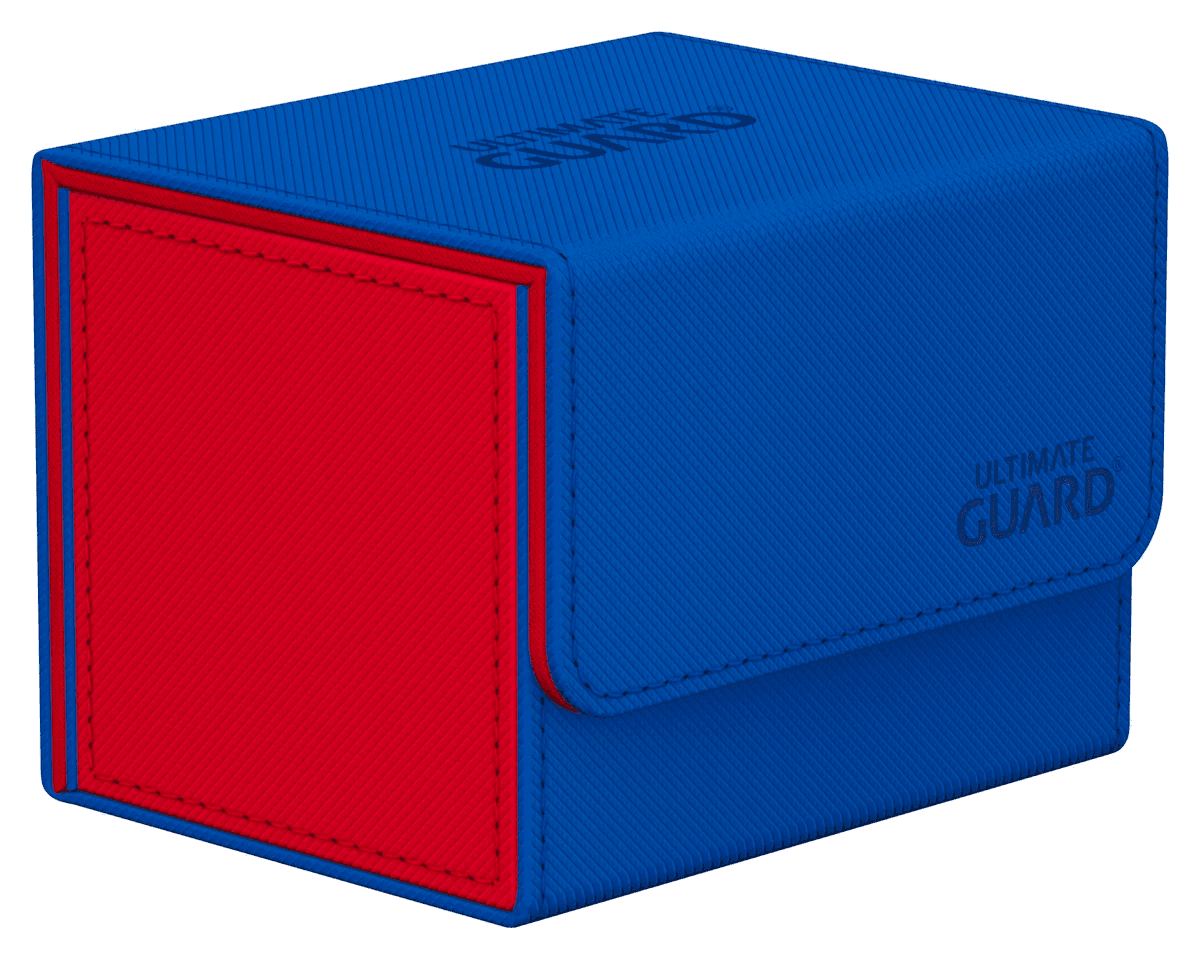 Ultimate Guard Sidewinder 100+ XenoSkin SYNERGY — Blue/Red (100 cards)