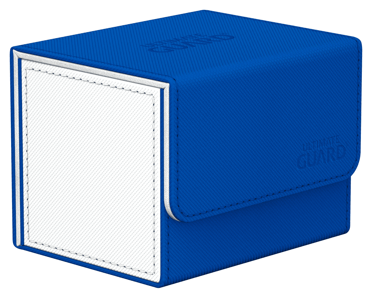 Ultimate Guard Sidewinder 100+ XenoSkin SYNERGY — Blue/White (100 cards)