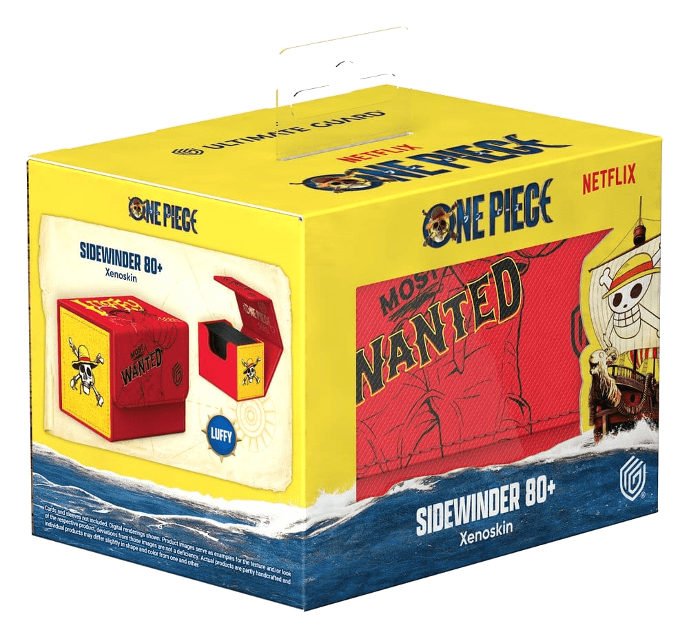 Ultimate Guard Sidewinder 80+ XenoSkin One Piece — Luffy (80 cards)