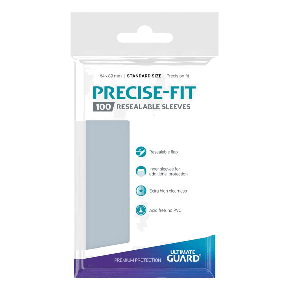 Ultimate Guard Sleeves Precise-Fit (100 sleeves)