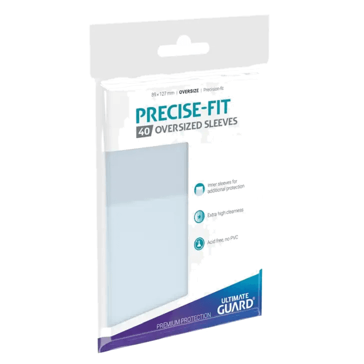 Ultimate Guard Sleeves Precise-Fit Oversized (40 sleeves)