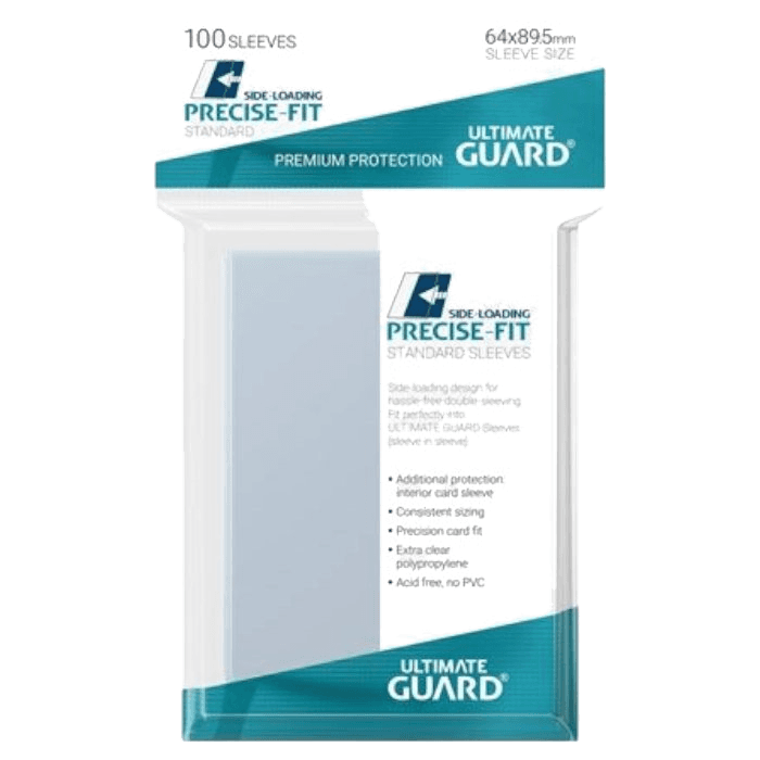 Ultimate Guard Sleeves Precise-Fit Side Loading (100 sleeves)