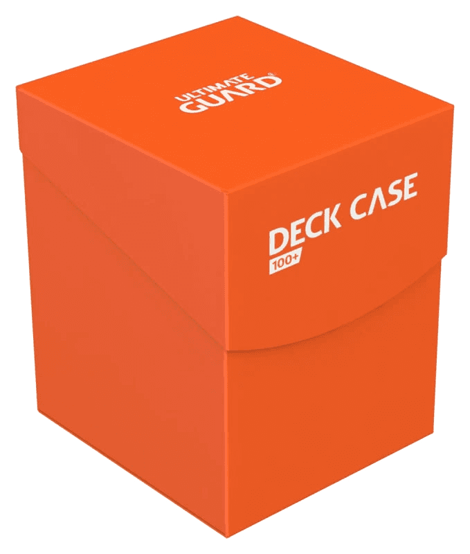 Ultimate Guard Standard Size Deck Case 100+ — Orange (100 cards)