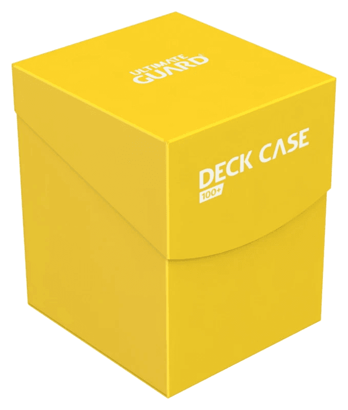Ultimate Guard Standard Size Deck Case 100+ — Yellow (100 cards)
