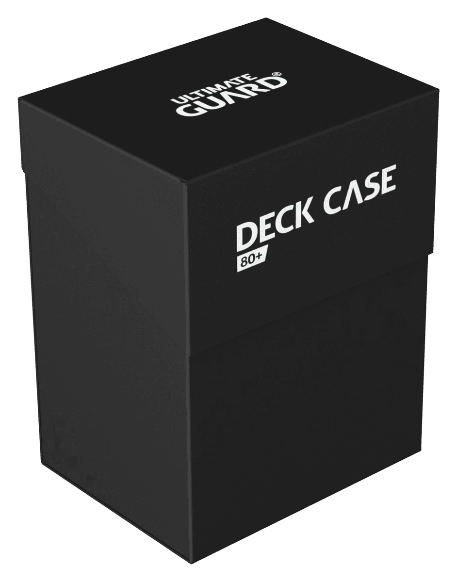 Ultimate Guard Standard Size Deck Case 80+ — Black (80 cards)