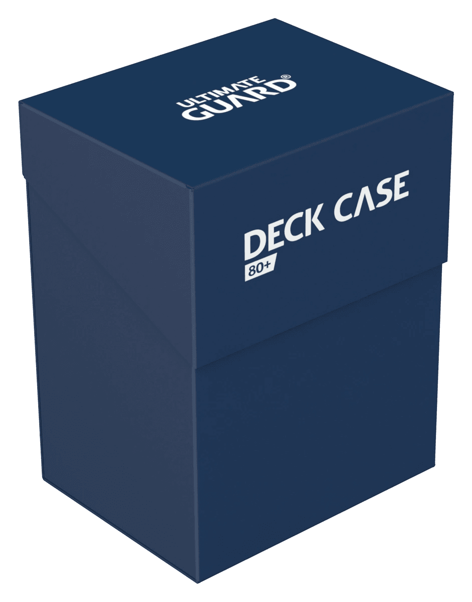 Ultimate Guard Standard Size Deck Case 80+ — Blue (80 cards)