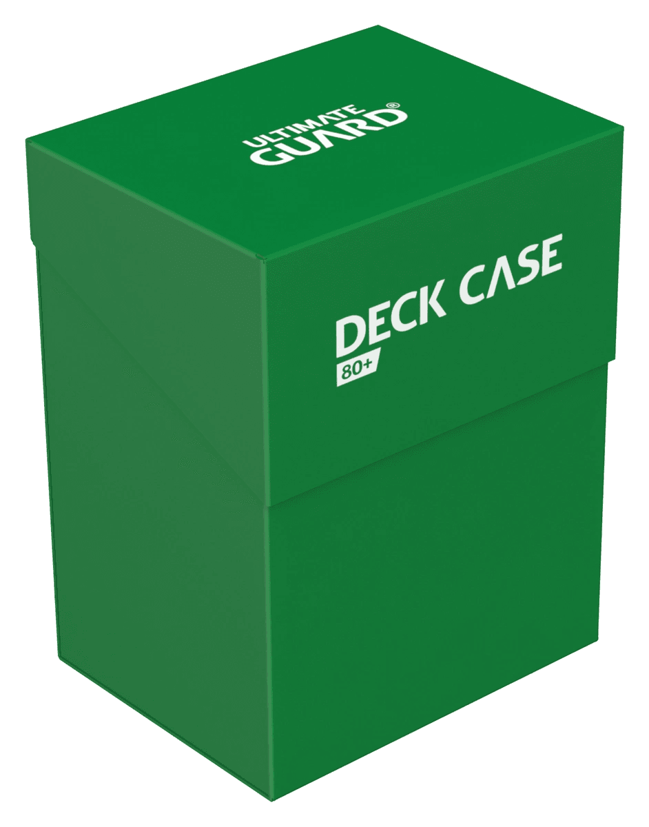 Ultimate Guard Standard Size Deck Case 80+ — Green (80 cards)