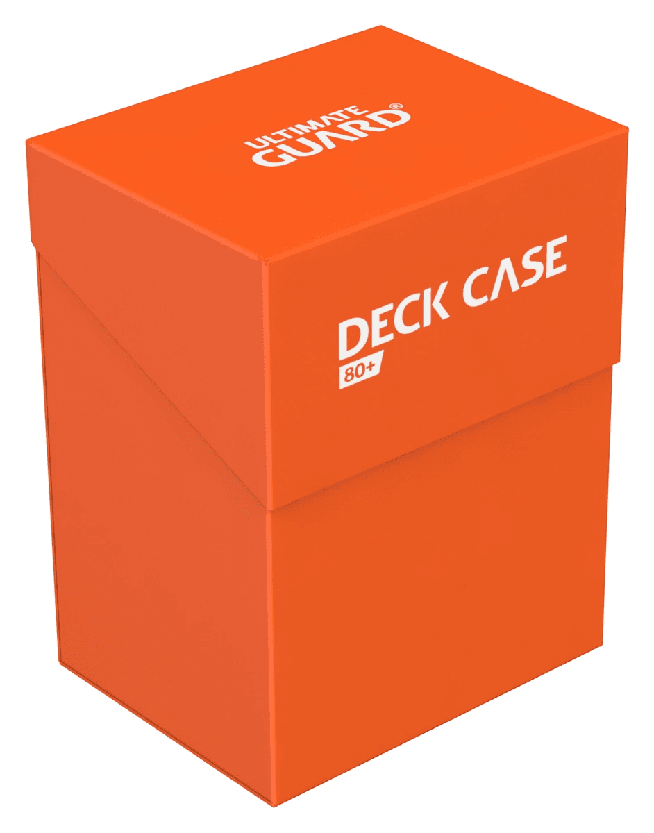 Ultimate Guard Standard Size Deck Case 80+ — Orange (80 cards)