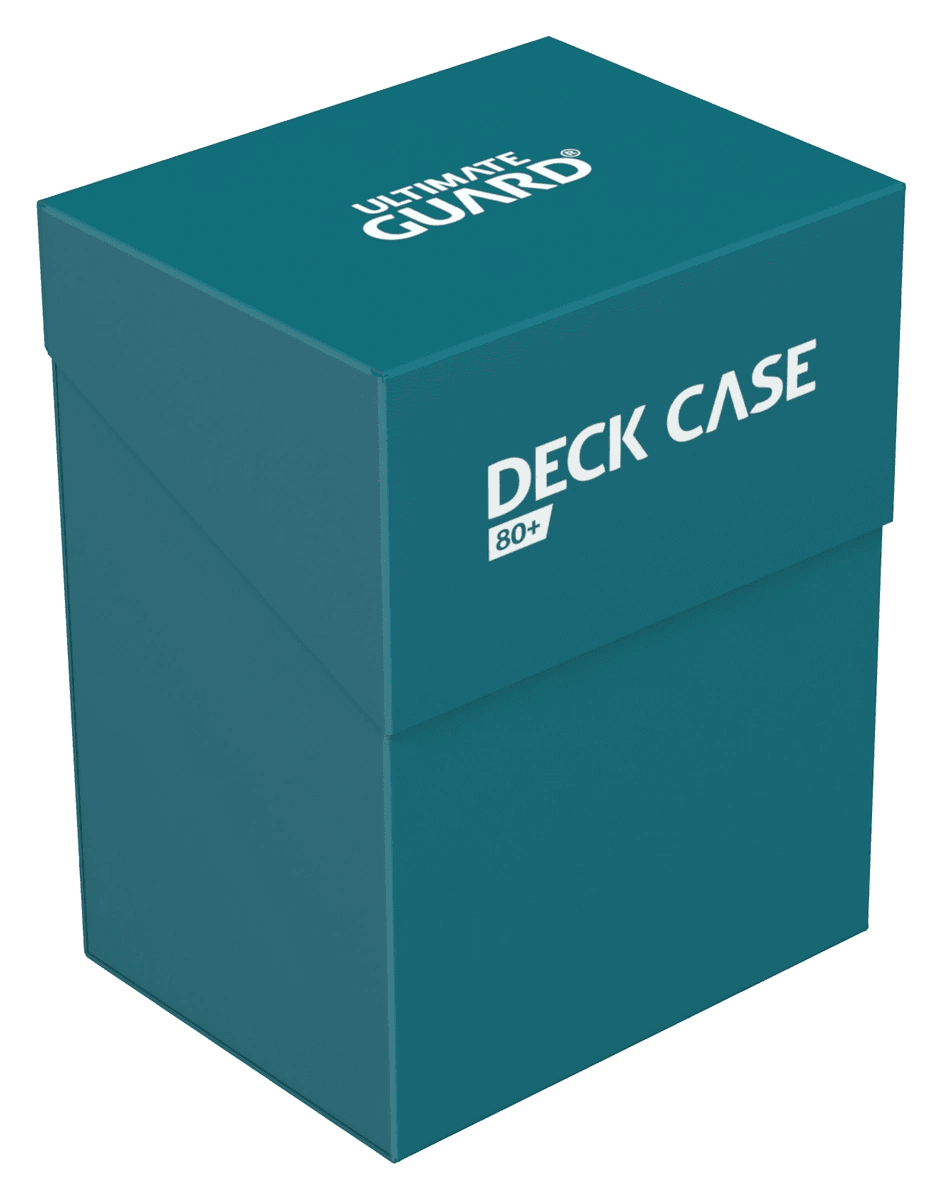 Ultimate Guard Standard Size Deck Case 80+ — Petrol Blue (80 cards)