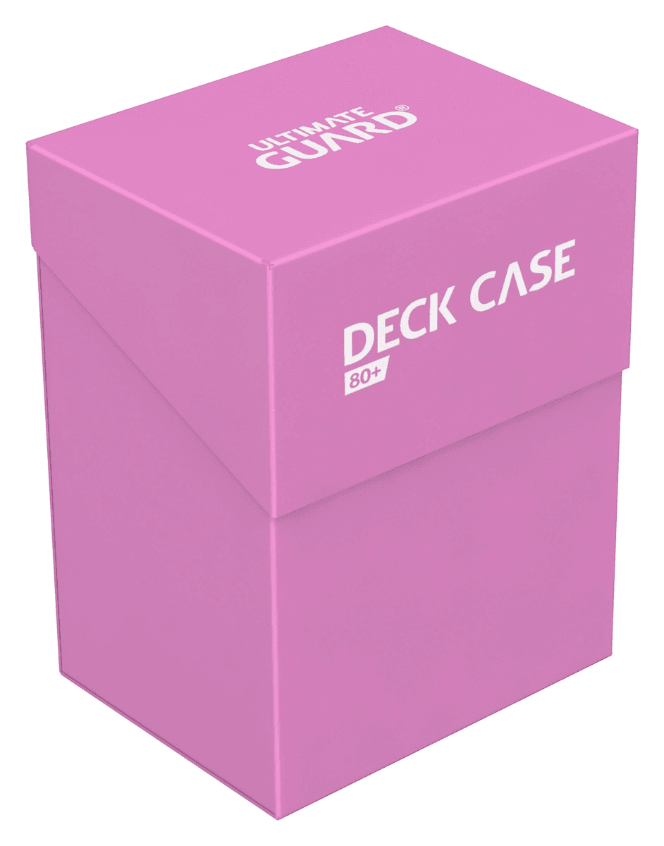 Ultimate Guard Standard Size Deck Case 80+ — Pink (80 cards)