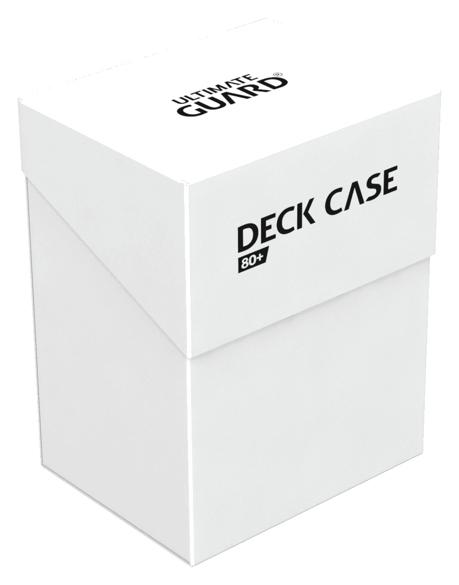 Ultimate Guard Standard Size Deck Case 80+ — White (80 cards)