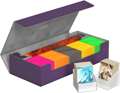 Ultimate Guard SuperHive Flip Case 550+ Purple (550 cards)