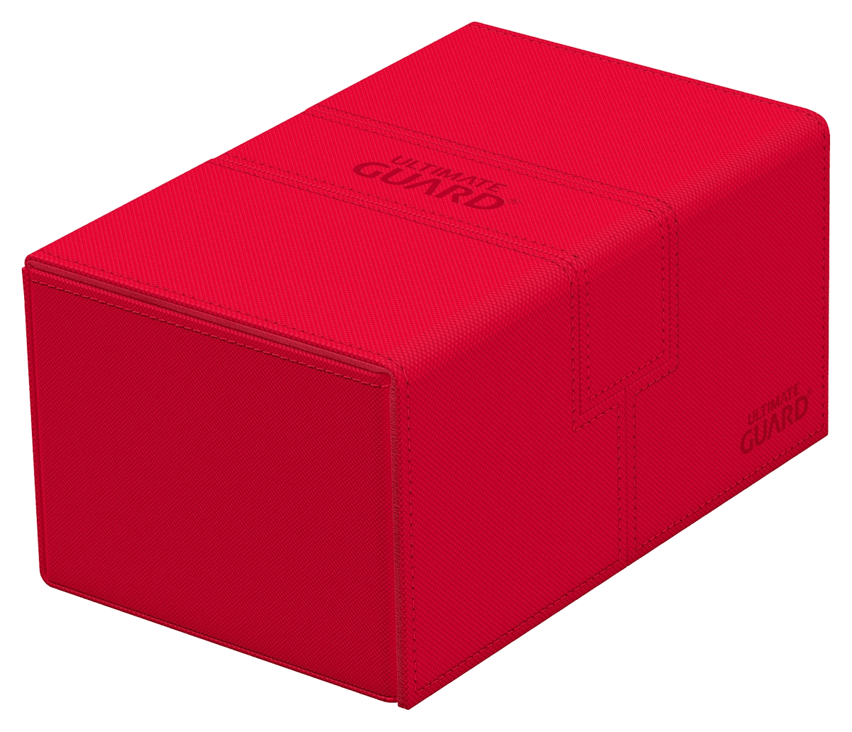 Ultimate Guard Twin Flip'n'Tray Deck Case 160+ XenoSkin Monocolor Red (160 cards)
