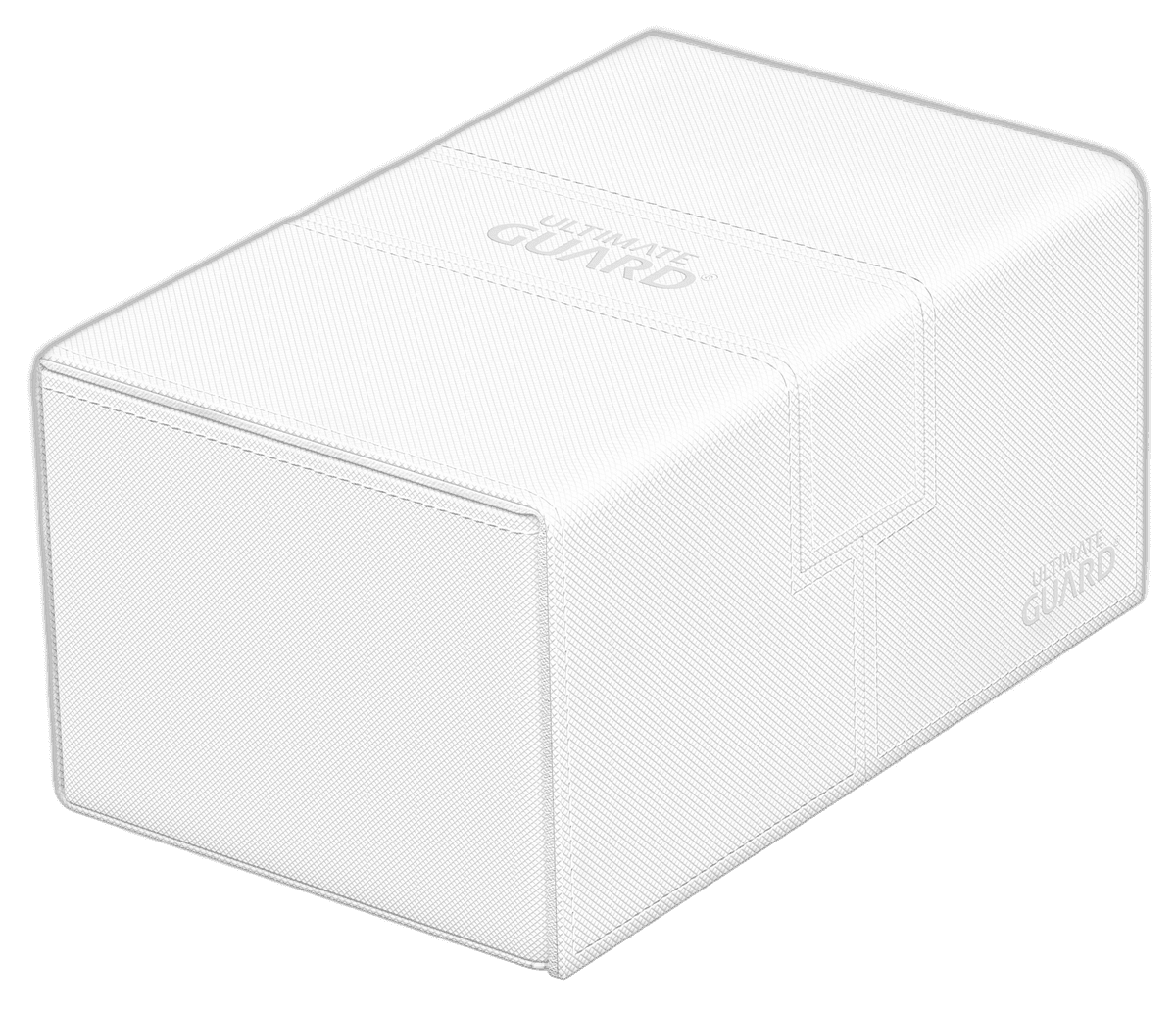 Ultimate Guard Twin Flip'n'Tray Deck Case 160+ XenoSkin White (160 cards)