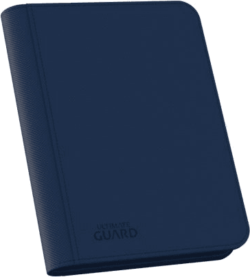 Ultimate Guard Zipfolio 160 8-Pocket XenoSkin — Dark Blue