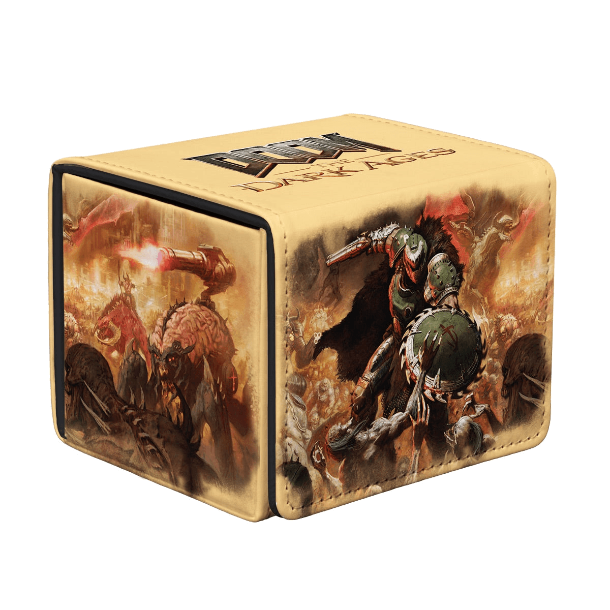 Ultra Pro Alcove Edge Deckbox Bethesda — DOOM - Onslaught