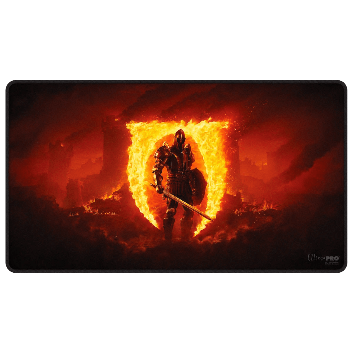 Ultra Pro Black Stitched Playmat — The Elder Scrolls IV - Oblivion Remastered