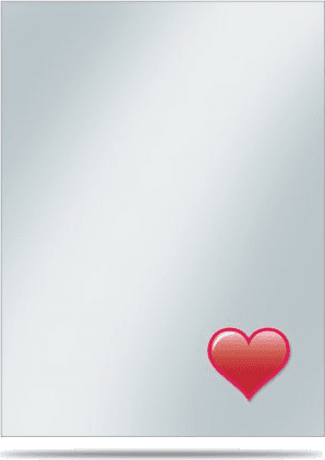 Ultra Pro Deck Protector Covers Emoji — Heart (50 sleeves)