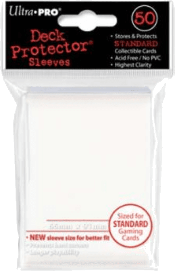 Ultra Pro Deck Protectors Solid White (50 sleeves)