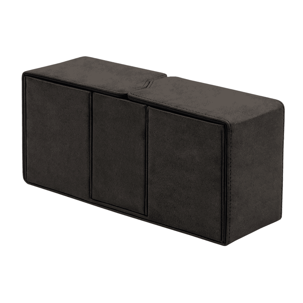 Ultra Pro Deckbox Alcove Vault Suede Collection — Jet