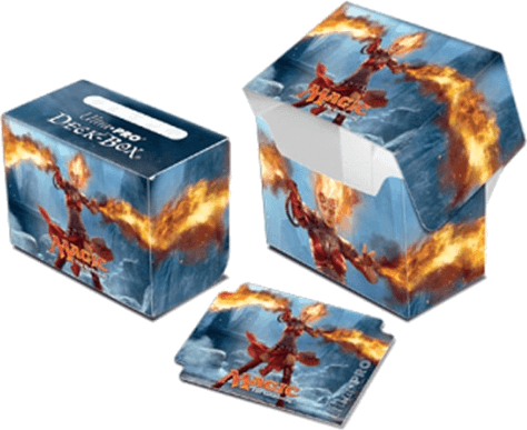 Ultra Pro Deckbox Magic 2014 — Chandra, Pyromaster Horizontal
