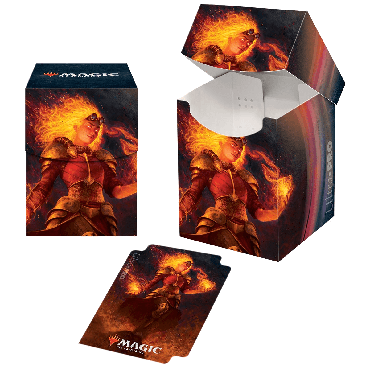 Ultra Pro Deckbox Pro 100+ Core Set 2021 — Chandra, Heart of Fire (100 cards)