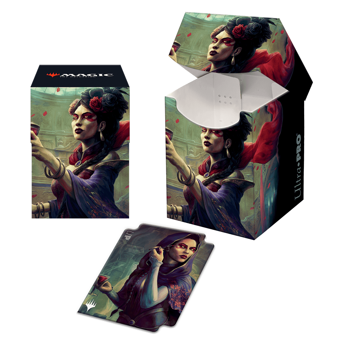 Ultra Pro Deckbox Pro 100+ Innistrad — Crimson Vow - Henrika, Infernal Seer (100 cards)