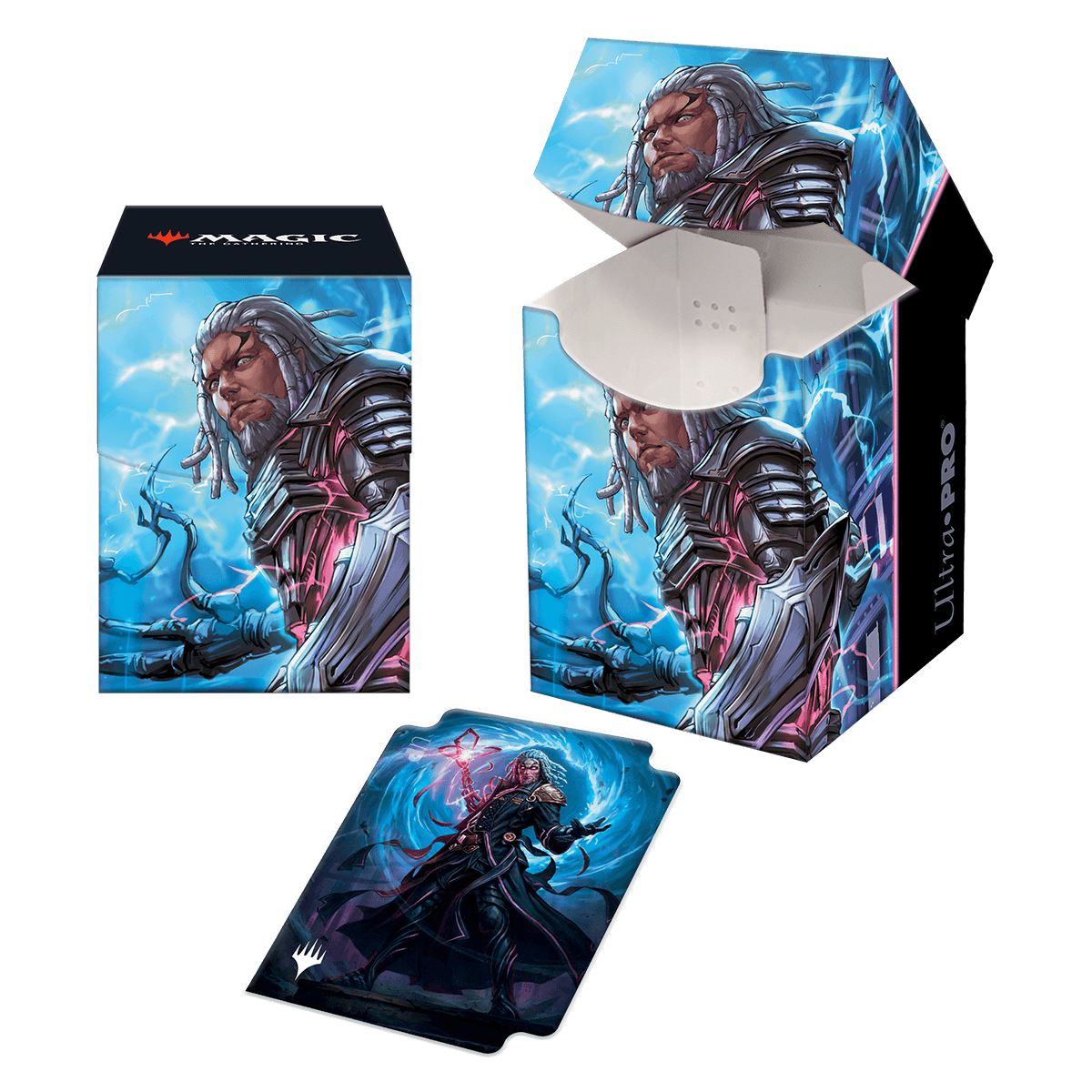 Ultra Pro Deckbox Pro 100+ Kamigawa — Neon Dynasty - Tezzeret, Betrayer of Flesh (100 cards)