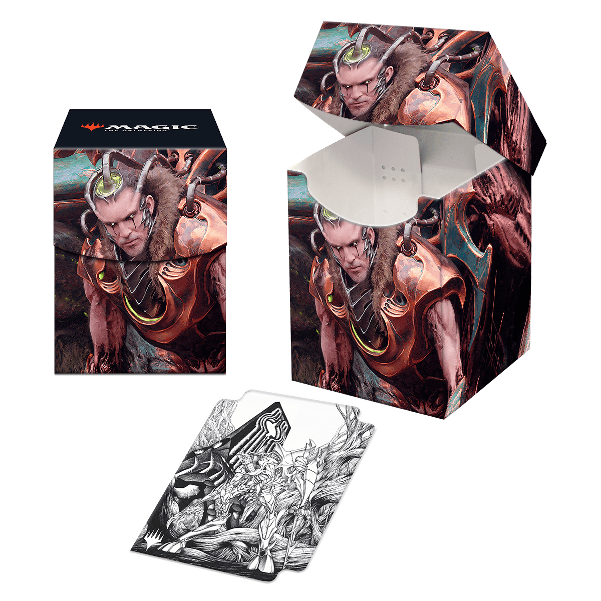 Ultra Pro Deckbox Pro 100+ Phyrexia — All Will Be One - Lukka, Bound to Ruin (100 cards)