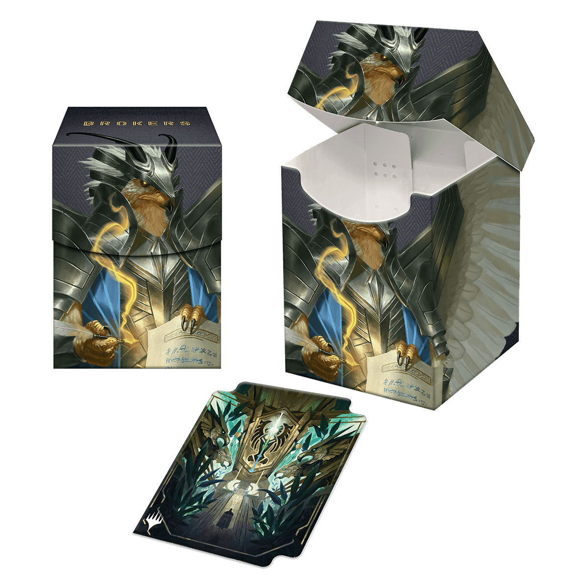 Ultra Pro Deckbox Pro 100+ Streets of New Capenna Falco Spara, Pactweaver (100 cards)