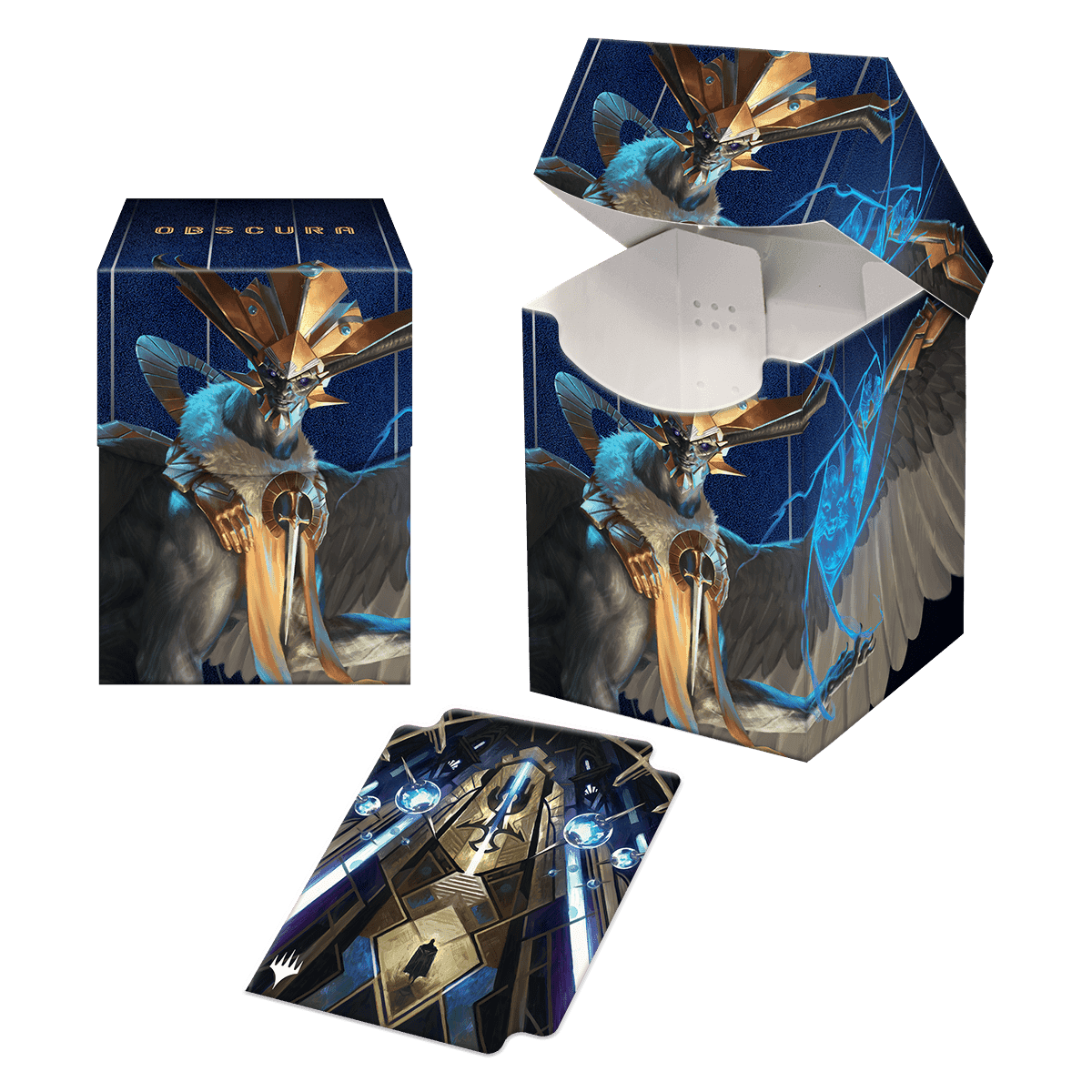 Ultra Pro Deckbox Pro 100+ Streets of New Capenna Raffine, Scheming Seer (100 cards)