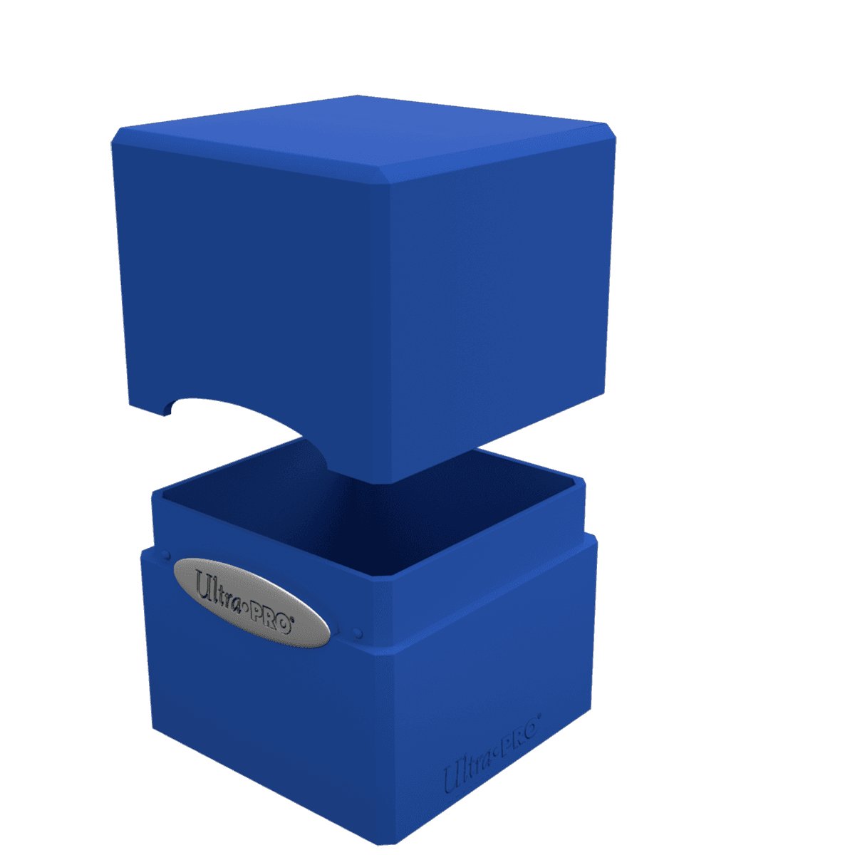 Ultra Pro Deckbox Satin Cube Pacific Blue