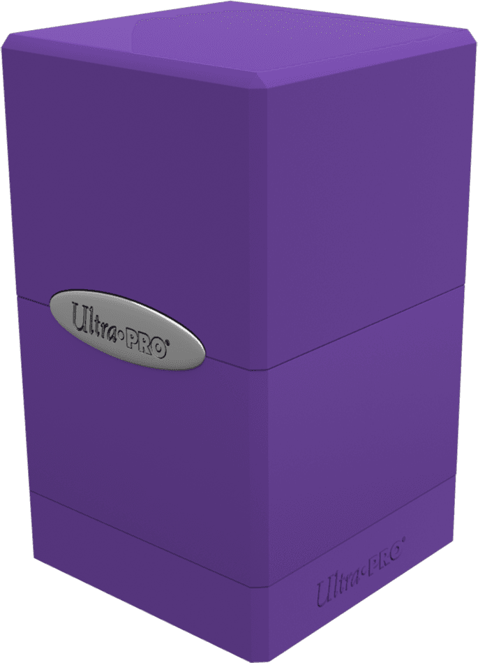 Ultra Pro Deckbox Satin Tower Purple
