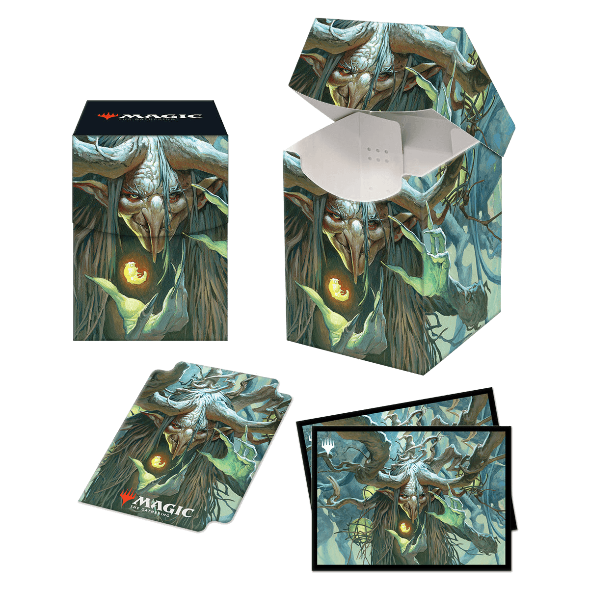 Ultra Pro Deckbox + Sleeves Commander 2021 — Willowdusk, Essence Seer