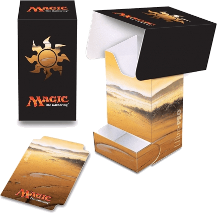 Ultra Pro Deckbox with Tray Mana White — Plains