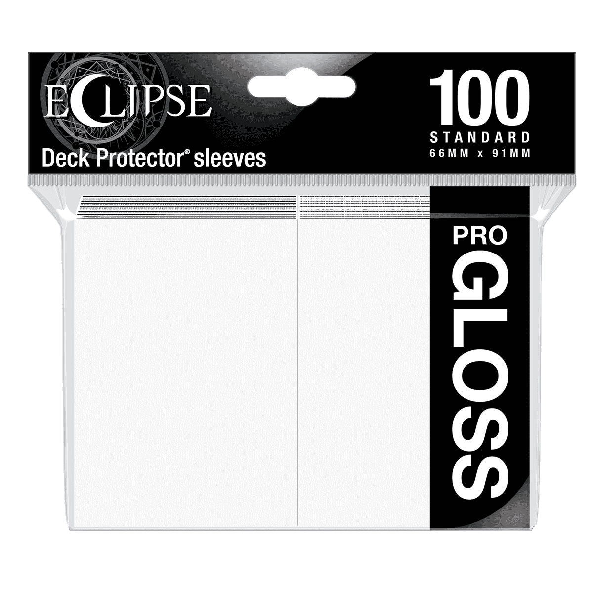 Ultra Pro Eclipse Gloss Deck Protectors Arctic White (100 sleeves)