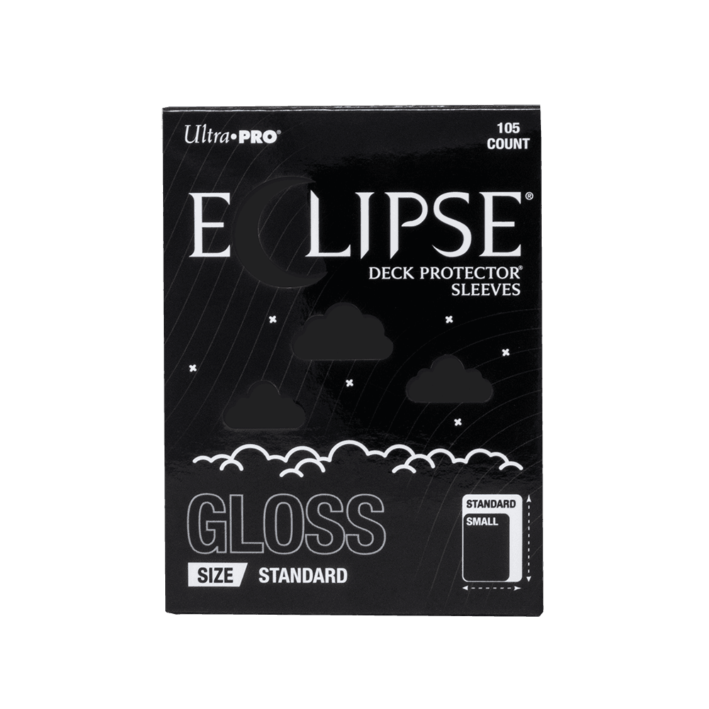 Ultra Pro Eclipse Gloss Enhanced Deck Protectors — Royal Purple (105 sleeves)