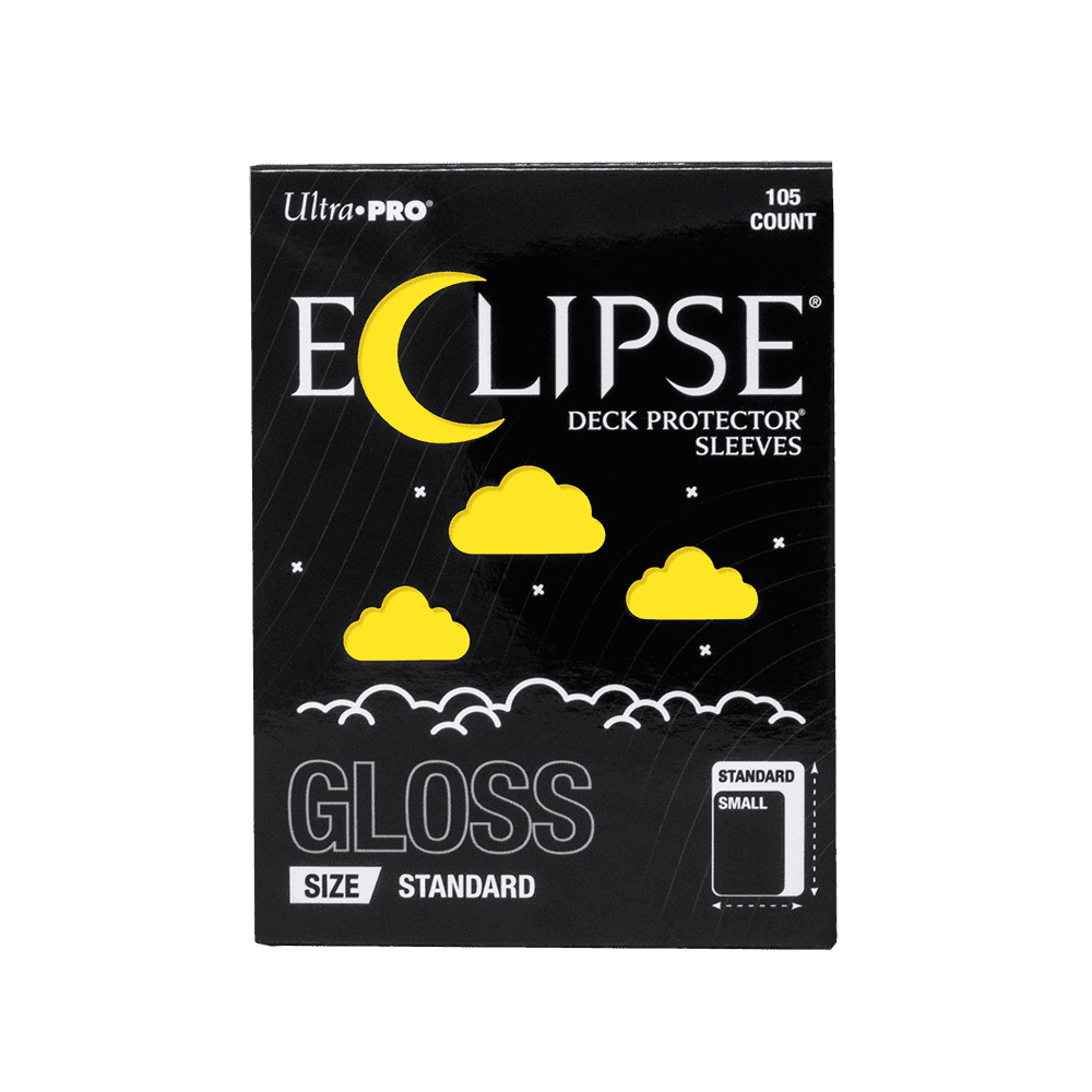 Ultra Pro Eclipse Gloss Sleeves — Lemon Yellow (105)