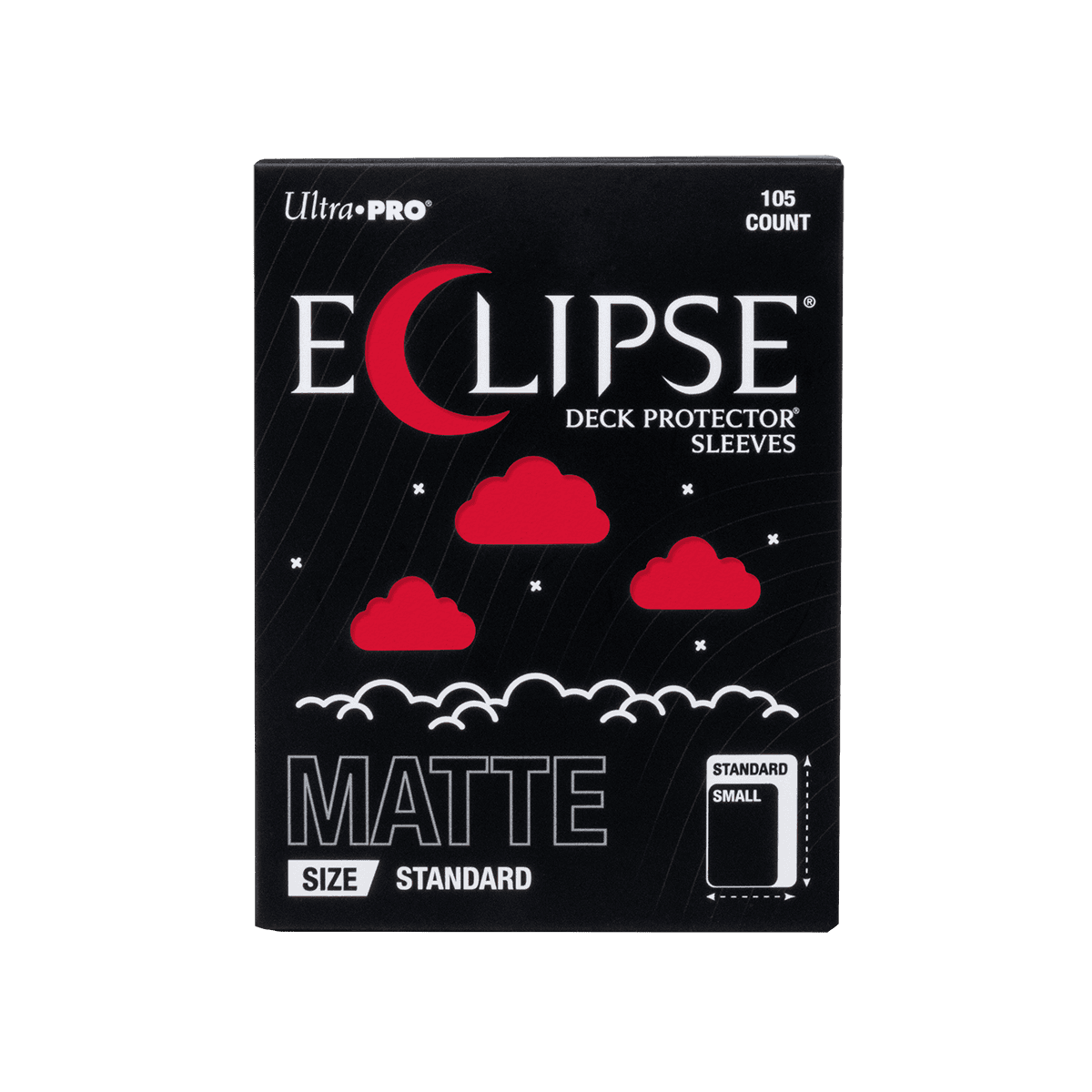 Ultra Pro Eclipse Matte Sleeves — Apple Red (105)