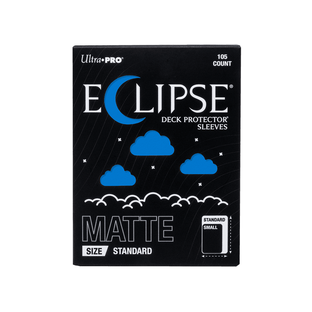 Ultra Pro Eclipse Matte Sleeves — Pacific Blue (105)