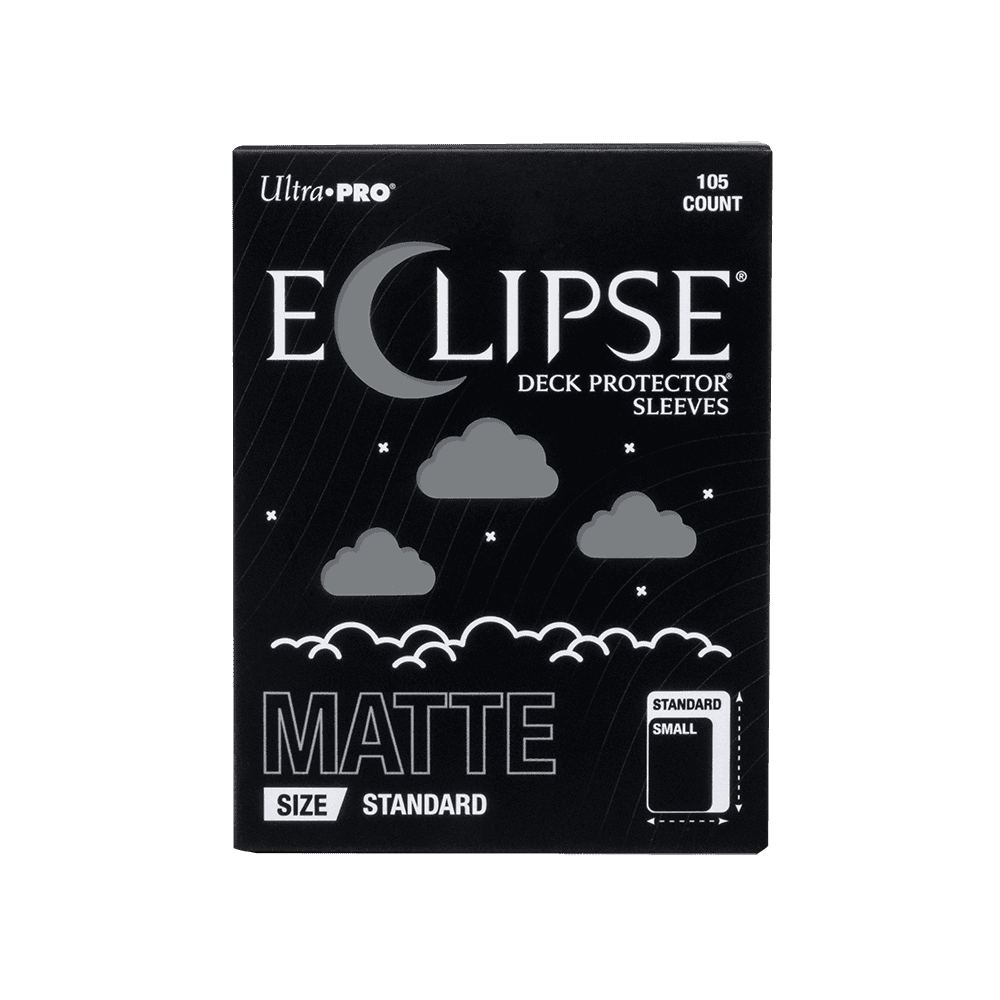 Ultra Pro Eclipse Matte Sleeves — Smoke Grey (105)