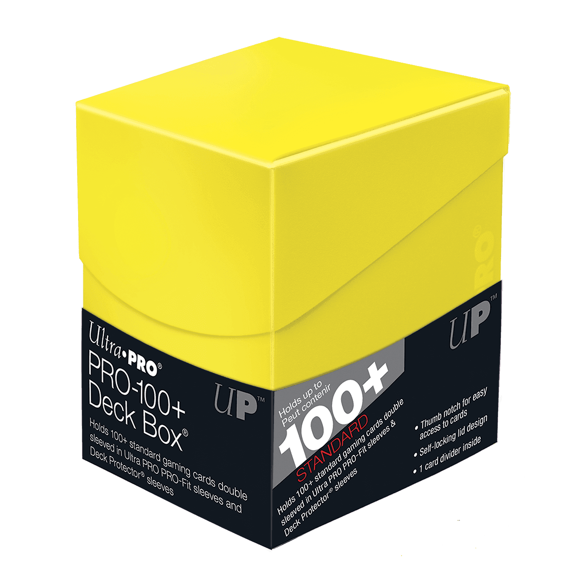 Ultra Pro Eclipse PRO 100+ Deck Box — Lemon Yellow (1)