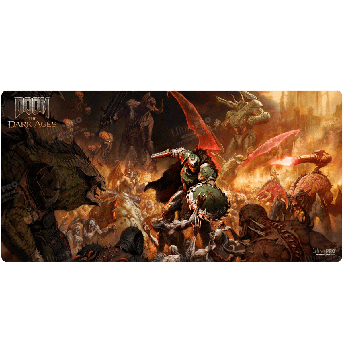 Ultra Pro Extended Playmat: Bethesda Doom — Onslaught