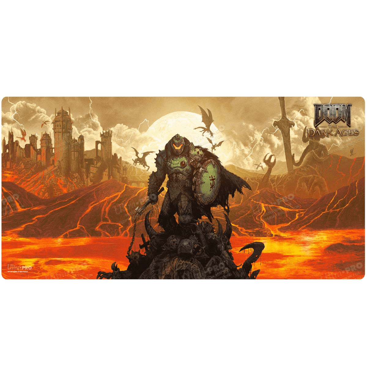 Ultra Pro Extended Playmat: Bethesda Doom — Wrath