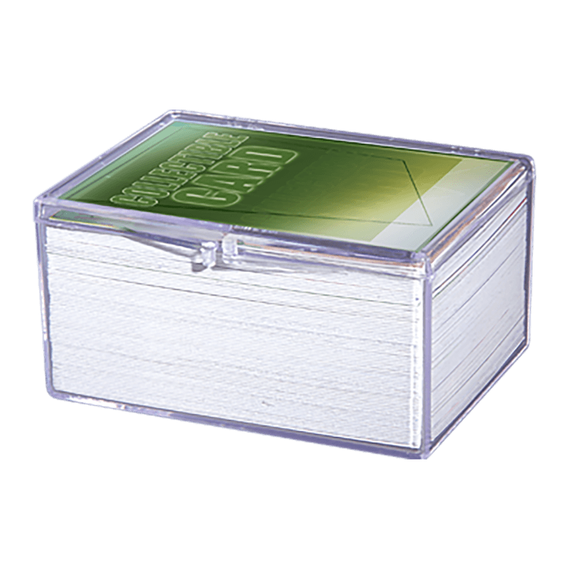 Ultra Pro Hinged 100-Count Storage Case — Clear