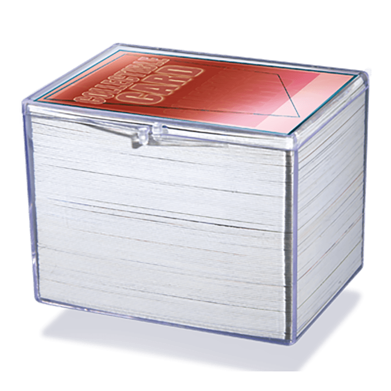 Ultra Pro Hinged 150-Count Storage Case — Clear