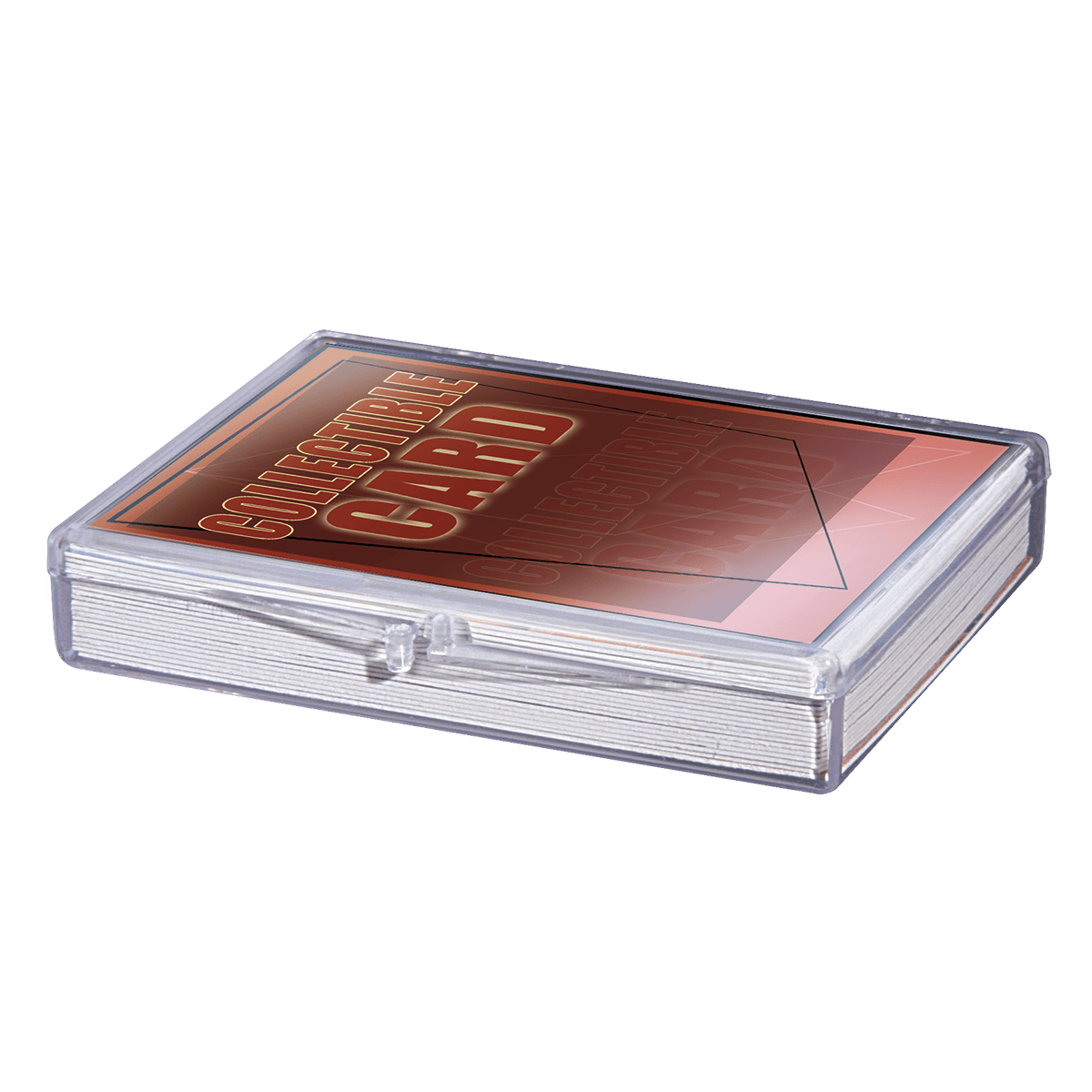 Ultra Pro Hinged 25-Count Storage Case — Clear