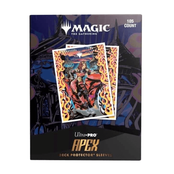 Ultra Pro Magic: The Gathering Aetherdrift APEX Sleeves — Chandra, Spark Hunter (100 sleeves)